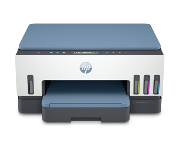 BAZAR - HP All-in-One Ink Smart Tank 725 (A4, 15/9 ppm, USB, Wi-Fi, Print, Scan, Copy, duplex) - Poškozený obal (Komplet