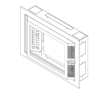 TRITON Hybridní rozvaděč 333x500x110 mm RAL9003 hl. lesklá