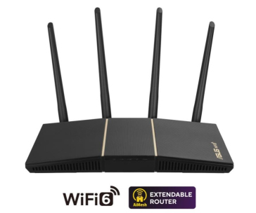 ASUS RT-AX57 (AX3000) WiFi 6 Extendable Router, AiMesh