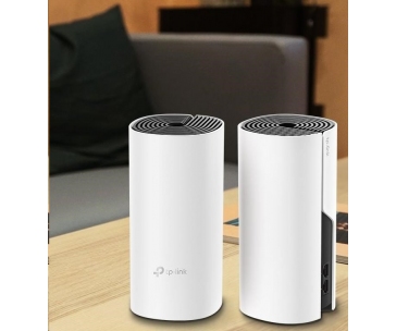 TP-Link Deco M4(2-Pack) WiFi5 Mesh (AC1200, 2,4GHz/5GHz, 2xGbELAN/WAN)