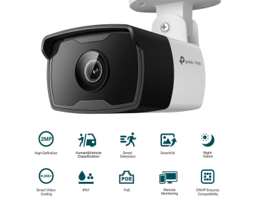 TP-Link VIGI C320I(6mm), 2MP, Bullet, PoE, IR 30m