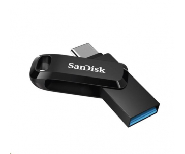 SanDisk Flash Disk 64GB Ultra Dual Drive Go, USB-C 3.2, Černá