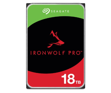 SEAGATE HDD 18TB IRONWOLF PRO (NAS), 3.5", SATAIII, 7200 RPM, Cache 256MB