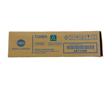 Minolta Toner TNP-92C, azurový do bizhub C3120i (4k)