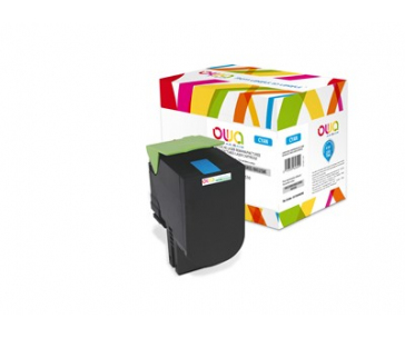 OWA Armor toner pro LEXMARK CX310, 410, 510, 2000 Stran, 80C2SC0, modrá/cyan