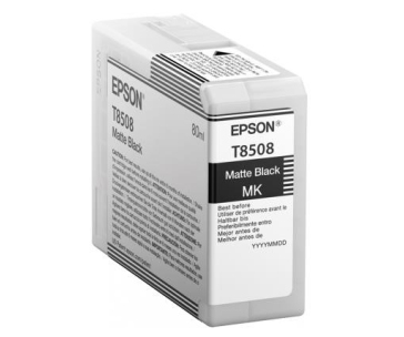 EPSON ink čer ULTRACHROME HD "Kosatka" - Matte Black - T850800 (80 ml)