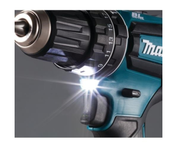 Makita DHP485RFJ Aku bezuhlíkový příklepový šroubovák Li-ion LXT 18V/3,0 Ah,Makpac