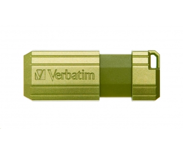 VERBATIM Flash Disk 16GB Store 'n' Go PinStripe, eukalyptově zelená