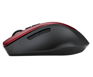 ASUS WT425 Mouse, laserová, bezdrátová, červená