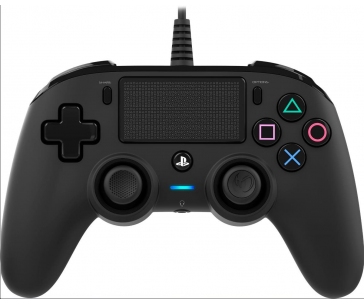 Nacon Wired Compact Controller - ovladač pro PlayStation 4 - černý