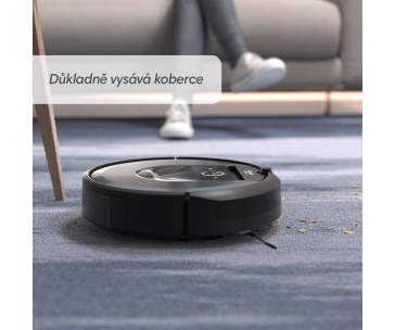 BAZAR - iRobot Roomba i8+ Combo (i8578) robotický vysavač s mopem, mobilní aplikace, navigace iAdapt 3.0 - použité