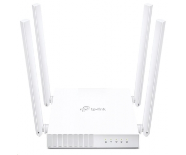 TP-Link Archer C24 WiFi5 router (AC750, 2,4GHz/5GHz, 4x100Mb/s LAN, 1x100Mb/s WAN)