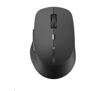 RAPOO myš M300 Silent Wireless Optical Mouse, Multi-mode: 2.4 GHz, Bluetooth 3.0 & 4.0, Black