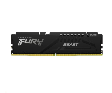 KINGSTON DIMM DDR5 8GB 6000MT/s CL36 FURY Beast Černá EXPO