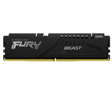 KINGSTON DIMM DDR5 128GB (Kit of 4) 5600MT/s CL40 FURY Beast Black XMP