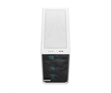 FRACTAL DESIGN skříň Meshify 2 RGB White TG Clear Tint, USB 3.1 Type-C, 2x USB 3.0, bez zdroje, E-ATX