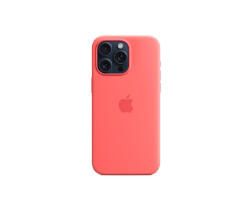 APPLE iPhone 15 Pro Max Silicone Case with MagSafe - Guava