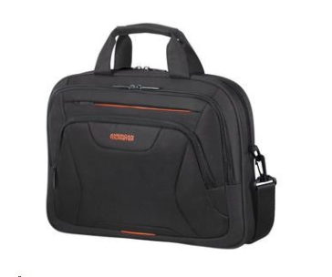 Samsonite American Tourister AT WORK LAPTOP BAG 15.6" BLACK/ORANGE