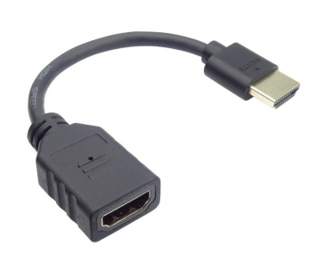 PremiumCord Flexi adapter HDMI Male - Female pro ohebné zapojení kabelu do TV