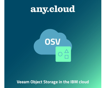 Anycloud OSV | Anycloud Object Storage for Veeam | Veeam Object Storage (1TB/1M)