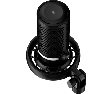 HyperX DuoCast - USB Microphone (Black) - RGB Lighting (HMID1R-A-BK/G) - Mikrofon