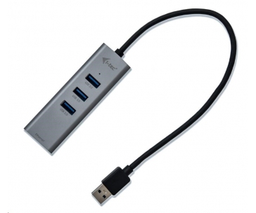 i-tec USB 3.0 Metal HUB 3 Port + Gigabit Ethernet Adapter