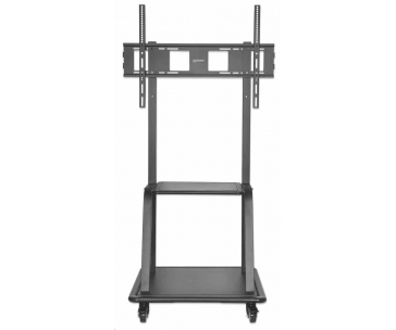 Manhattan univerzální TV vozík, Universal Heavy Duty TV Cart, 37" až 100" TV, černá