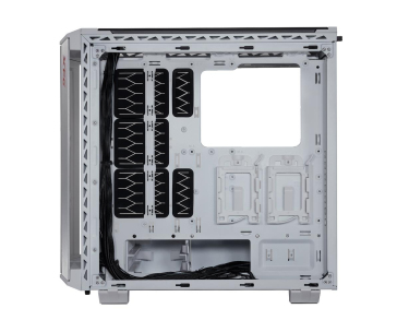 ADATA XPG case BATTLECRUISER Mid-Tower, bez zdroje, 4x 120mm ARGB Fan, Bílá