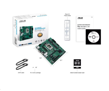 ASUS MB Sc LGA1700 PRO H610M-C D4-CSM, Intel H610, 2xDDR4, 1xDP, 1xHDMI, 1xVGA, mATX