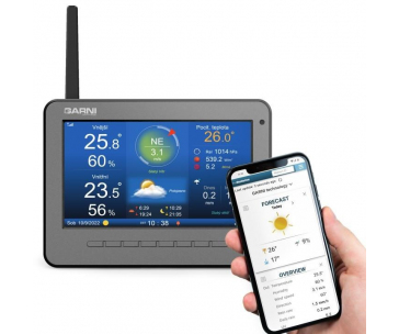 GARNI 3015 Arcus - Wi-Fi meteorologická stanice s TFT HD displejem