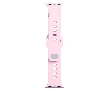 3mk Silicone Watch Strap pro Apple 42/44/45/49 mm Powder Pink