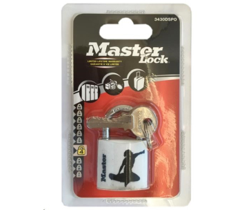 Master Lock 3430EURDSPO_surf visací zámek z pevného hliníku - 30mm