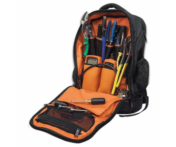 KLEIN TOOLS - Tradesman Pro™ Tool Bag, batoh na nářadí - 25 kapes, kapsa pro 17,3" notebook