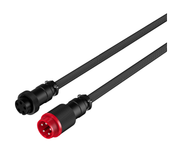 HyperX USB-C Coiled Cable Gray-Black - Příslušenství ke klávesnici