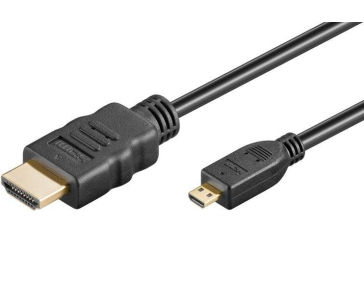 PremiumCord 4K kabel HDMI A - HDMI micro D, 5m