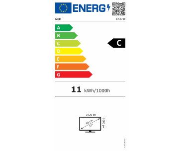 SHARP/NEC MT 27" MultiSync EA271F, AH-IPS, 1920x1080, 250nit, 1000:1, 6ms, DP / DVI-D / HDMI / USB / VGA, Repro, Bílý