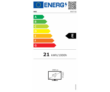 Sharp MT 27" MultiSync EA272Q, IPS TFT, 2560x1440, 350nit, 1000:1, 6ms, DP, HDMI, USB-C, USB, DVI-D, Černý