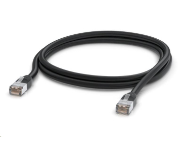 UBNT UACC-Cable-Patch-Outdoor-2M-BK, Outdoor UniFi patch cable, 2m, Cat5e, černý