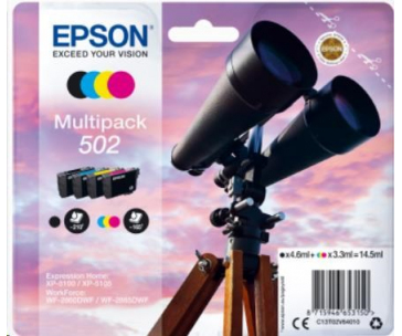 EPSON ink Multipack "Dalekohled" 4-colours 502 Ink