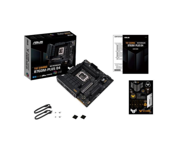 ASUS MB Sc LGA1700 TUF GAMING B760M-PLUS D4, Intel B760, 4xDDR4, 1xDP, 1xHDMI, mATX