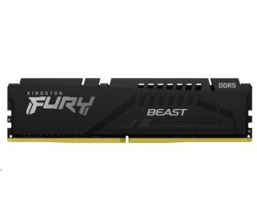 KINGSTON DIMM DDR5 16GB 5600MT/s CL36 FURY Beast Černá EXPO