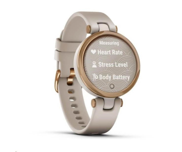 Garmin hodinky Lily Sport Rose Gold/Light Sand Silicone Band, EU