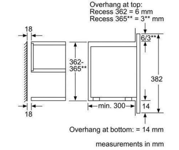 Bosch Serie 8 BFL634GS1 vestavná mikrovlnná trouba, 1220 W, 7 programů, 5 stupňů výkonu, dotykový displej