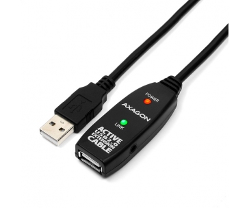 AXAGON ADR-210 USB2.0 Aktywny kabel przedłużający / repeater kabel, 10m