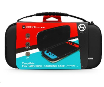 Hyperkin CarryMate EVA Nintendo Switch/OLED/Lite Hard Shell Case (Solid Black)