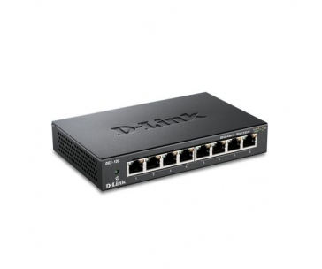 D-Link DGS-108 8-port Gigabit Metal Housing Desktop Switch