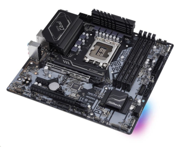 BAZAR - ASRock MB Sc LGA1700 H670M PRO RS, Intel H670, 4xDDR4, 1xDP, 1xHDMI, mATX - Po opravě (Komplet)