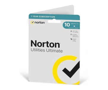 NORTON UTILITIES ULTIMATE WL CZ 1 uživatel  10 zařízení 1 rok ESD