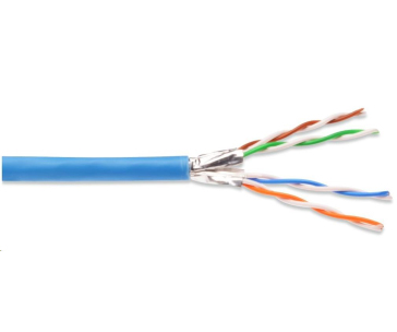 PREMIUMCORD CAT6A U-FTP Kabel 4x2,drát AWG23,čistá měď 305m LSOH