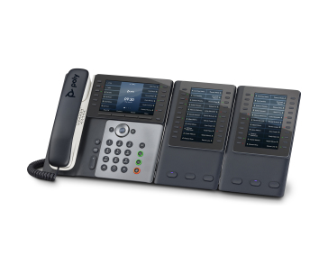 Poly Edge E550 IP telefon, PoE